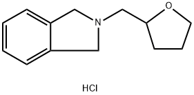 2-(TETRAHYDRO-2-FURANYLMETHYL)-ISOINDOLINEHYDROCHLORIDE Struktur