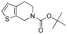 TERT-BUTYL 4,7-DIHYDROTHIENO[2,3-C]PYRIDINE-6(5H)-CARBOXYLATE Struktur