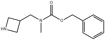 3-(N-CBZ-METHYLAMINOMETHYL)AZETIDINE Struktur