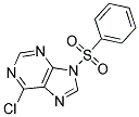 9-BENZENESULFONYL-6-CHLORO-9H-PURINE Struktur