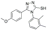 4-(2,3-DIMETHYLPHENYL)-5-(4-METHOXYPHENYL)-4H-1,2,4-TRIAZOLE-3-THIOL Struktur