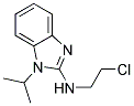 N-(2-CHLOROETHYL)-1-ISOPROPYL-1H-BENZIMIDAZOL-2-AMINE Structure