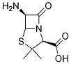 (2S,6S)-6-AMINO-3,3-DIMETHYL-7-OXO-4-THIA-1-AZA-BICYCLO[3.2.0]HEPTANE-2-CARBOXYLIC ACID Struktur