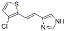 4-[2-(3-CHLORO-THIOPHEN-2-YL)-VINYL]-1H-IMIDAZOLE