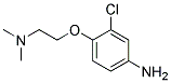 N-[2-(4-AMINO-2-CHLOROPHENOXY)ETHYL]-N,N-DIMETHYLAMINE Structure