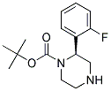 (S)-2-(2-FLUORO-PHENYL)-PIPERAZINE-1-CARBOXYLIC ACID TERT-BUTYL ESTER Structure