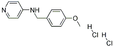 (4-METHOXY-BENZYL)-PYRIDIN-4-YL-AMINE DIHYDROCHLORIDE Struktur