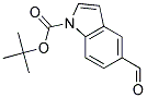 N-BOC-1H-INDOLE-5-CARBALDEHYDE Struktur