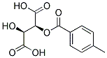 L-4-Toluoyl-D-Tartaric Acid Struktur