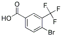 4-Bromo-3-(trfluoromethyl)benzoic acid Structure