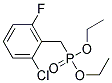 DIETHYL (2-CHLORO-6-FLUOROBENZYL)PHOSPHONATE, TECH Struktur