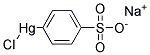 4-(CHLOROMERCURI)BENZENESULPHONIC ACID, SODIUM SALT Struktur