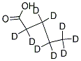PENTANOIC ACID (D9, 98%) Struktur