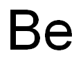 BERYLLIUM - 4% HNO3 100ML Structure