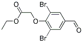 ETHYL 2-(2,6-DIBROMO-4-FORMYLPHENOXY)ACETATE, TECH Struktur