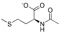 N-ACETYLMETHIONINATE Struktur