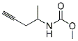 METHYL PENT-4-YN-2-YLCARBAMATE Structure