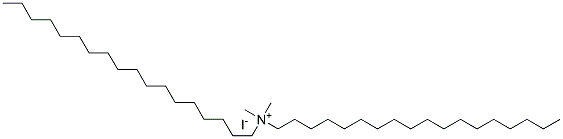 Dioctadecyl dimethyl ammonium iodide Struktur