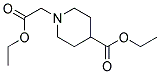ETHYL 1-(2-ETHOXY-2-OXOETHYL)PIPERIDINE-4-CARBOXYLATE, TECH Struktur