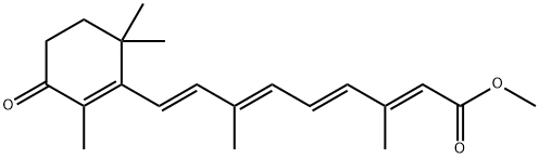 4-KETO ALL-TRANS-RETINOIC ACID METHYL ESTER Struktur