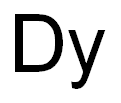 DYSPROSIUM, PLASMA STANDARD SOLUTION, SPECPURE®, DY 10,000µG/ML Structure