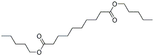 dipentyl sebacate Struktur