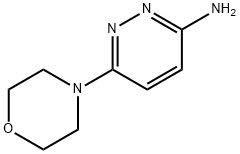 3-Amino-6-morpholin-4-ylpyridazine Struktur