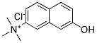 7-Hydroxy-N,N,N-trimethylnaphthalen-2-aminium chloride Structure