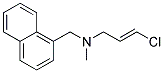 (3-CHLORO-ALLYL)-METHYL-NAPHTHALEN-1-YLMETHYL-AMINE Struktur