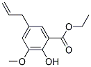 ETHYL 5-ALLYL-3-METHOXYSALICYLATE Struktur