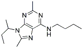 9-SEC-BUTYL-N-BUTYL-2,8-DIMETHYL-9H-PURIN-6-AMINE