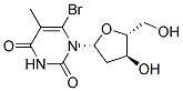 6-BROMOTHYMIDINE Struktur
