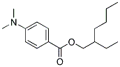 4-(DIMETHYLAMINO)-BENZOIC ACID 2-ESTHYLHEXYL ESTER Struktur