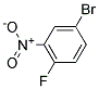 3-BROMO-6-FLUORONITROBENZENE Struktur