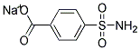 4-Sulfamoylbenzoic acid sodium salt Struktur