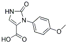 3-(4-Methoxyphenyl)-2-Oxo-4-Imidazole-Carboxylic Acid Struktur