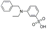 N-ethyl-N-Benzyl aniline-meta sulphonic acid Structure