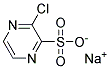 SODIUM SULFACHLOROPYRAZINE Struktur