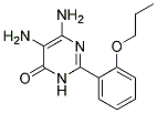 5,6-DIAMINO-2-(2-PROPOXYPHENYL)PYRIMIDIN-4(3H)-ONE Struktur