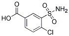4-Chloro-3-Aminosulfonyl Benzoic Acid Struktur