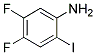 4,5-DIFLUORO-2-IODO-PHENYLAMINE Struktur