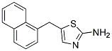 5-NAPHTHALEN-1-YLMETHYL-THIAZOL-2-YLAMINE Struktur