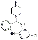 8-CHLORO-11-PIPERAZIN-1-YL-10,11-DIHYDRO-5H-DIBENZO[B,E][1,4]DIAZEPINE Struktur