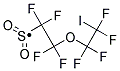 5-IODOOCTAFLUORO-3-OXAPENTANESULPHONYL Struktur