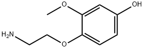4-(2-AMINOETHOXY)-3-METHOXYPHENOL Structure