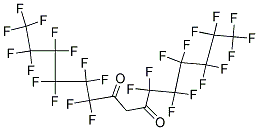 8H,8H-PERFLUOROPENTADECANE-7,9-DION Struktur