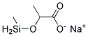SODIUM LACTATE METHYLSILANOL Struktur
