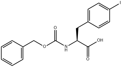 Cbz-4-Iodo-L-Phenylalanine Struktur