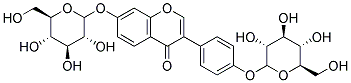 DAIDZEIN-4',7-DIGLUCOSIDE Struktur