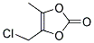 4-氯甲基-5-甲基-2-二氧環(huán)戊烯, , 結(jié)構(gòu)式